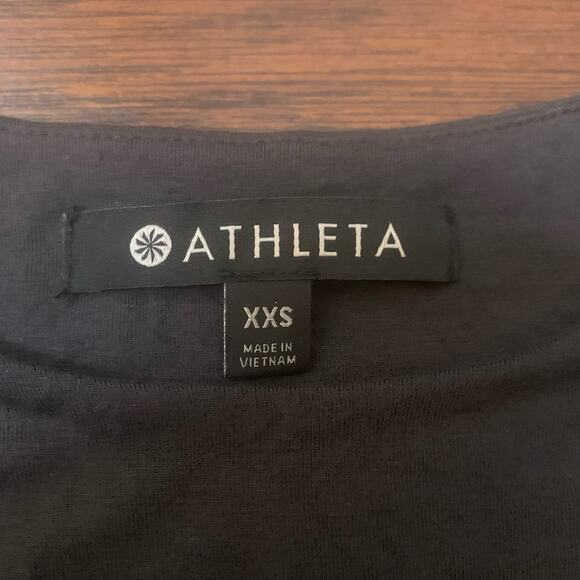 Athleta dark gray sleeveless high neck maxi dress size XXS - Picture 8 of 13